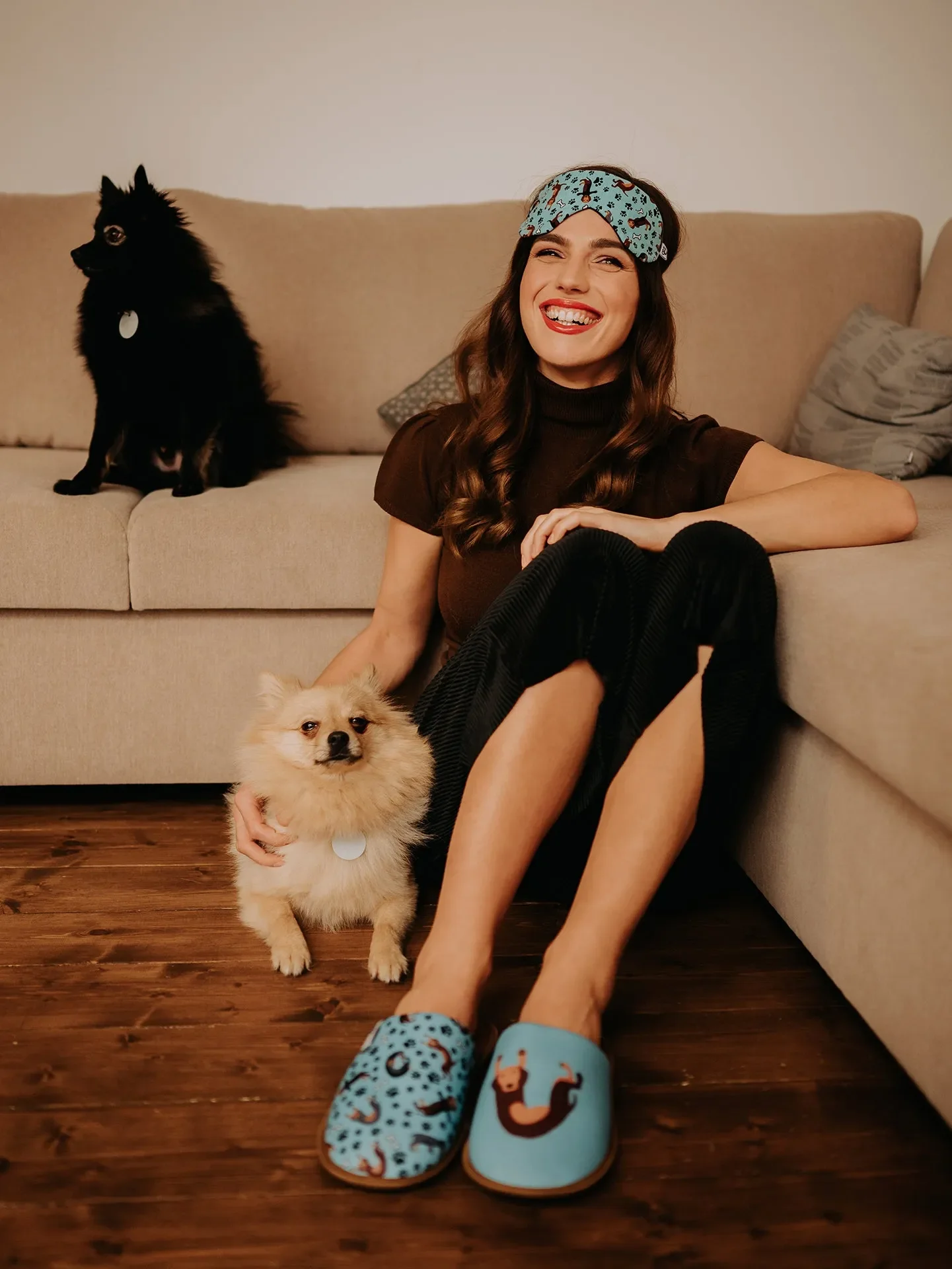 Pantuflas alegres Perro salchicha - Image 6