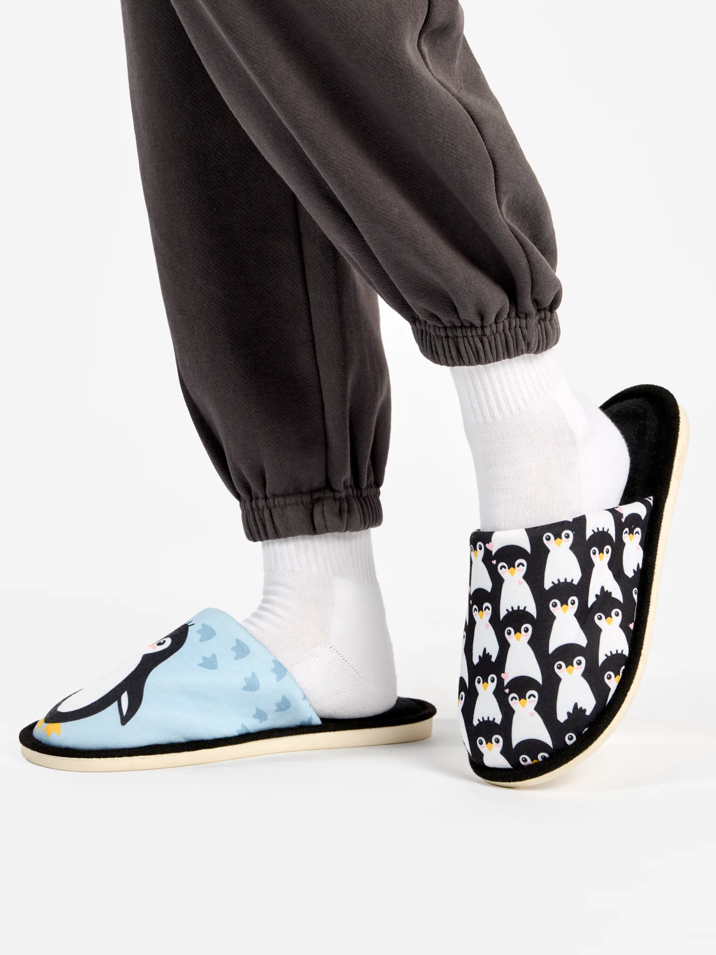 Pantuflas alegres Pingüino en invierno - Image 5