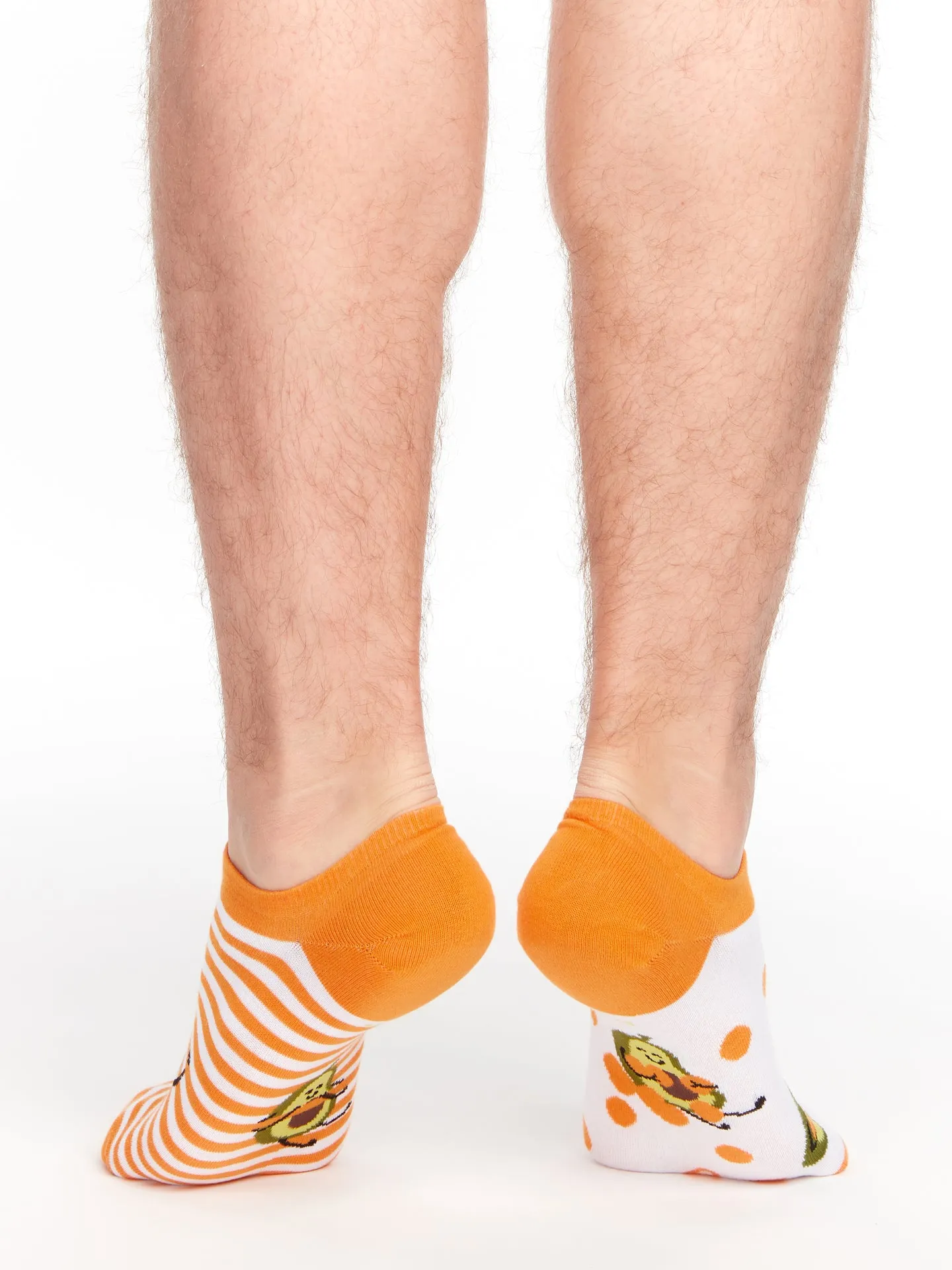 Calcetines sneakers alegres Aguacate divertido - Image 3
