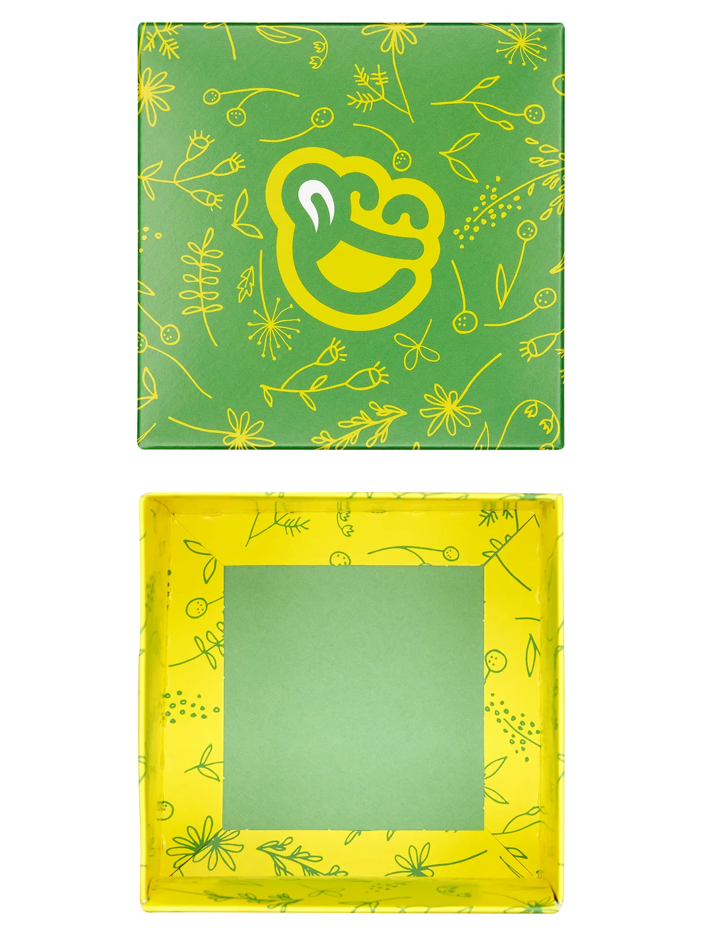 Caja regalo cuadrada Flores de primavera - Image 2