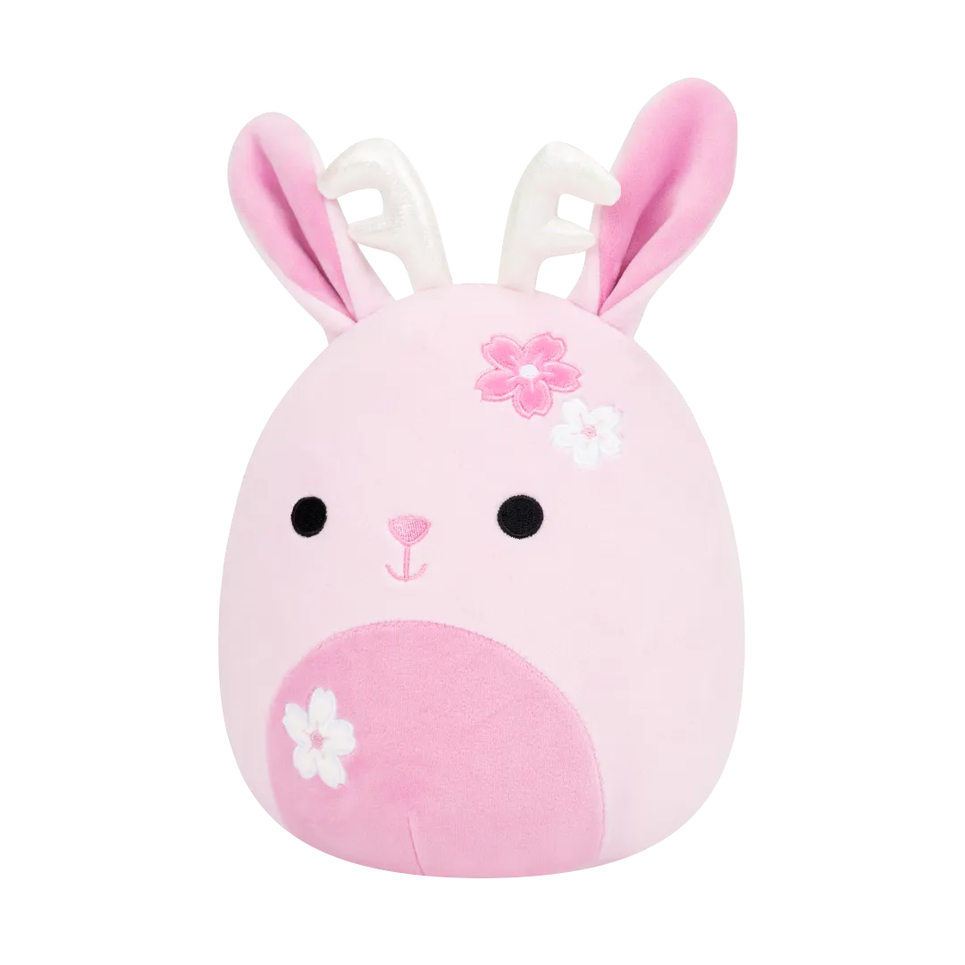 Squishmallows Akiyo, el jackalope sakura rosa, 20 cm - Image 4