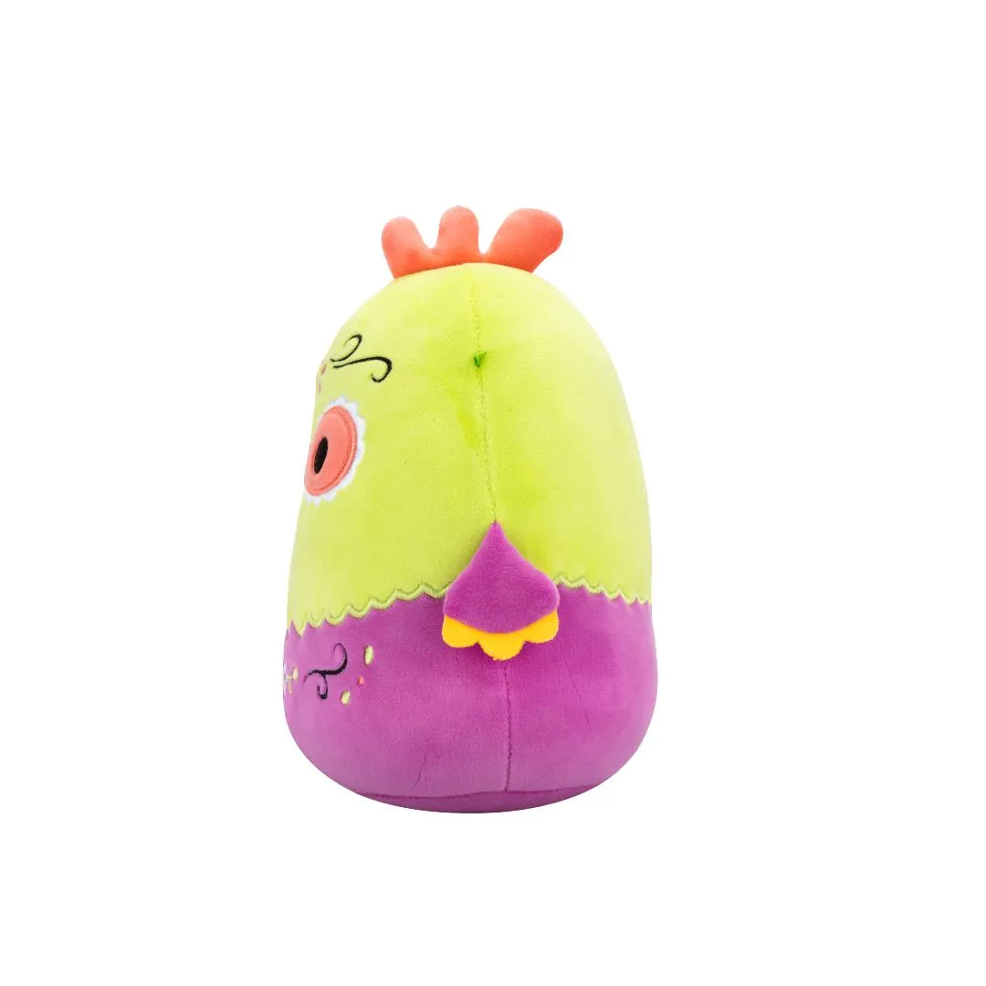 Squishmallows Amparo el Gallo Verde y Violeta Day of the Dead, 20 cm - Image 3