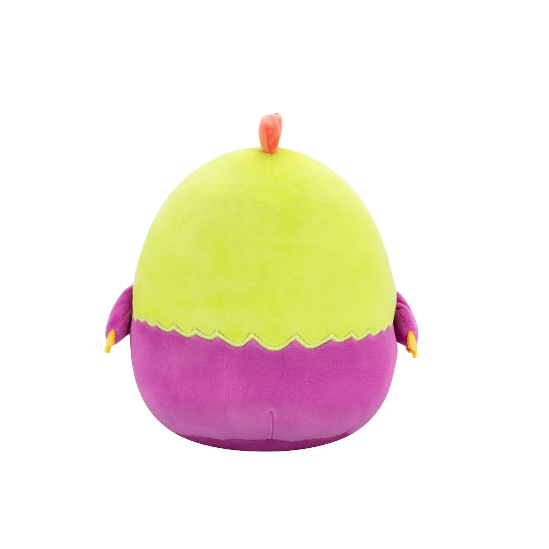 Squishmallows Amparo el Gallo Verde y Violeta Day of the Dead, 20 cm - Image 4
