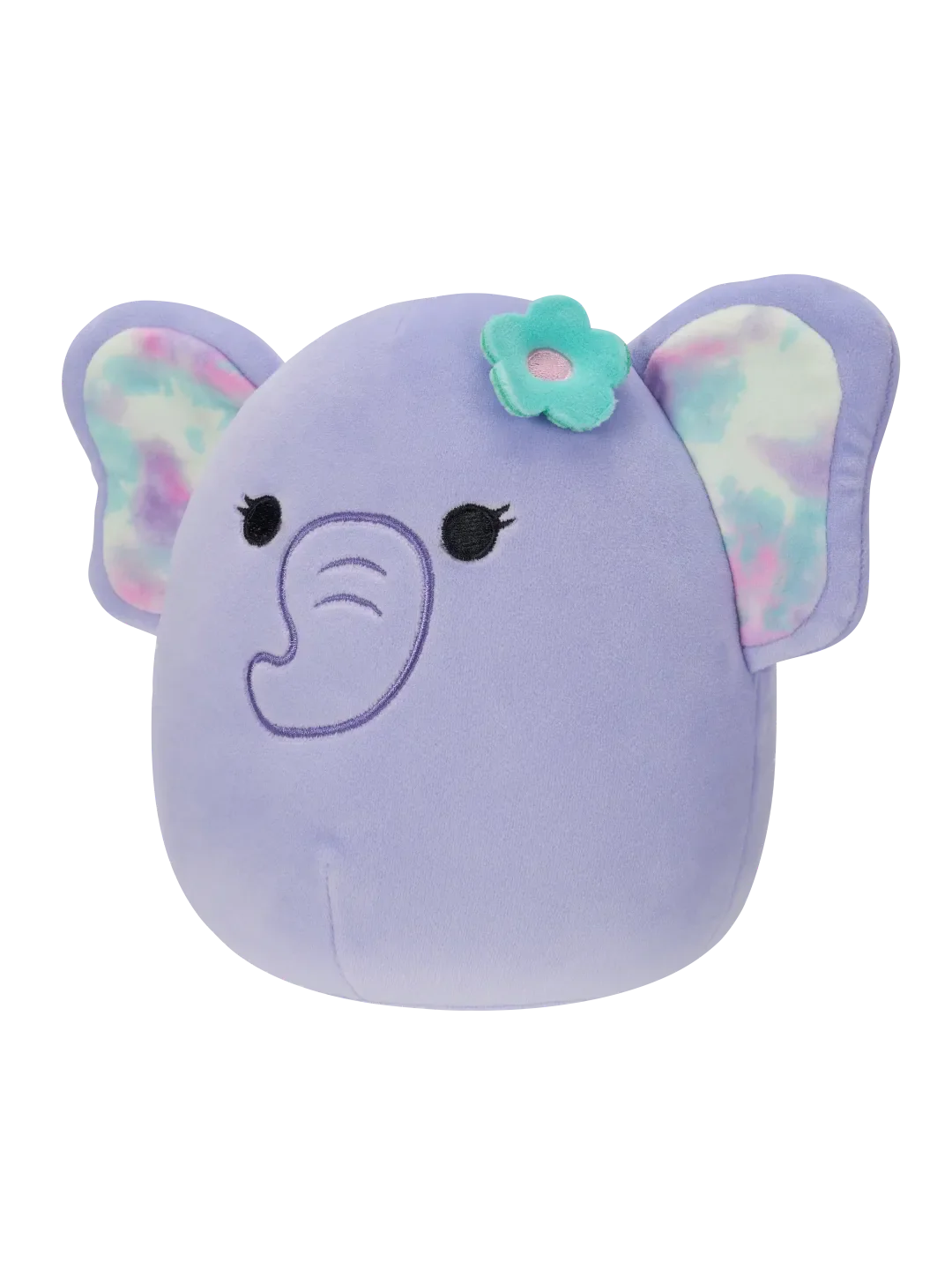 Squishmallows Anjali, el Elefante Morado con Alfiler de Flor, 20 cm - Image 2