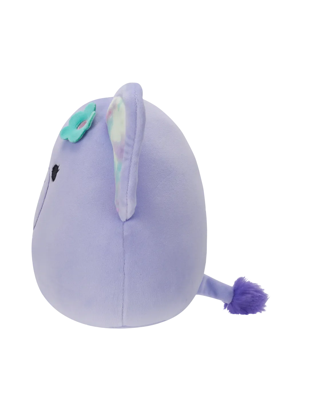 Squishmallows Anjali, el Elefante Morado con Alfiler de Flor, 20 cm - Image 3