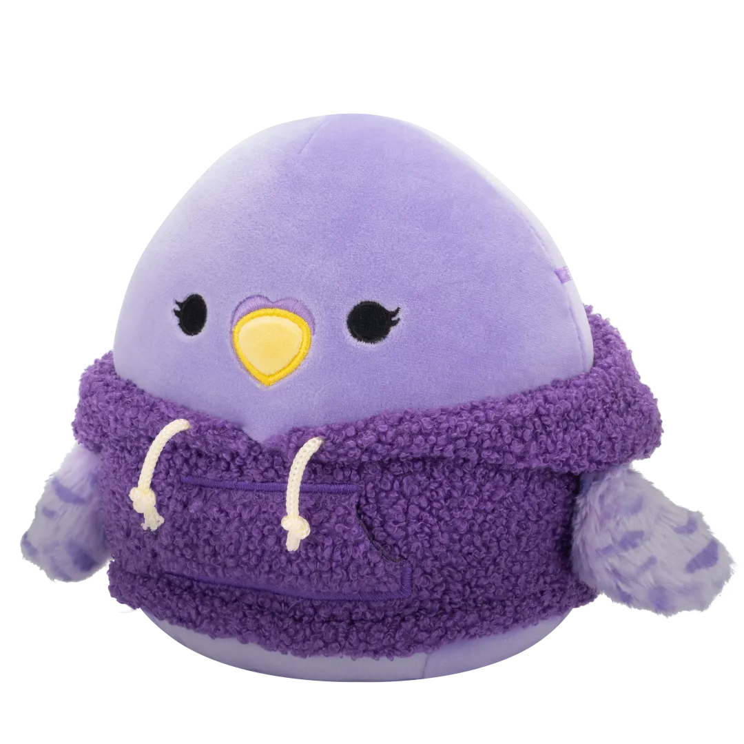 Squishmallows Anoushka el Periquito con Capucha Lanuda, 20 cm - Image 2