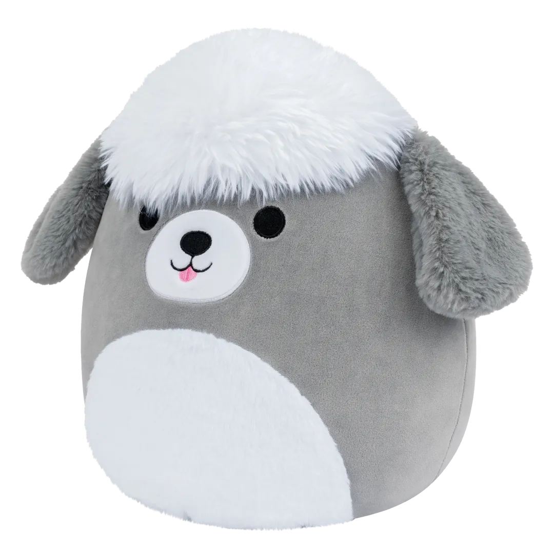 Squishmallows Arnold, el perro pastor gris y blanco, 13 cm - Image 4