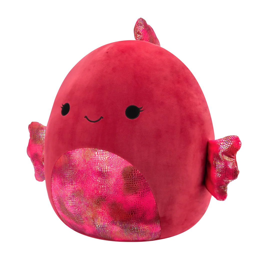 Squishmallows Barella la Pez Betta Frambuesa, 40 cm - Image 2