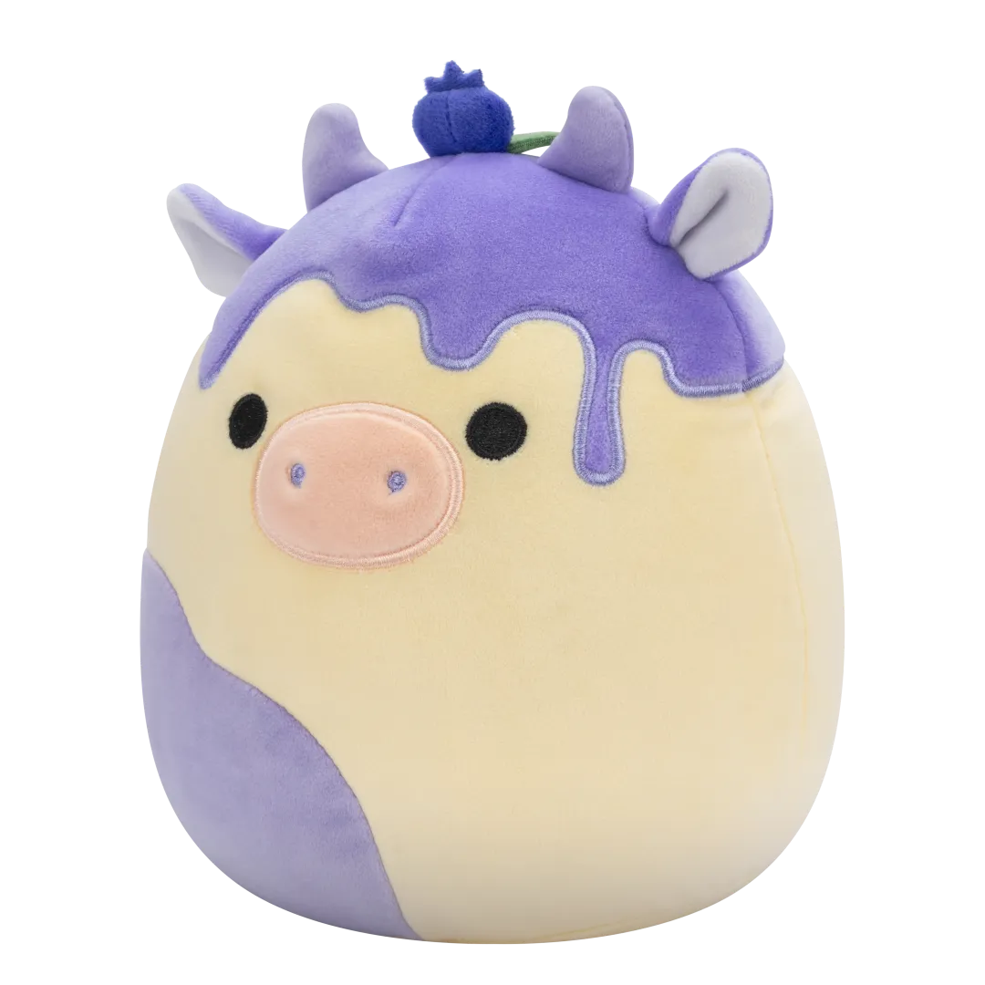 Squishmallows Benito la Vaca Pastel de Queso y Arándanos, 20 cm 2025 - Image 4