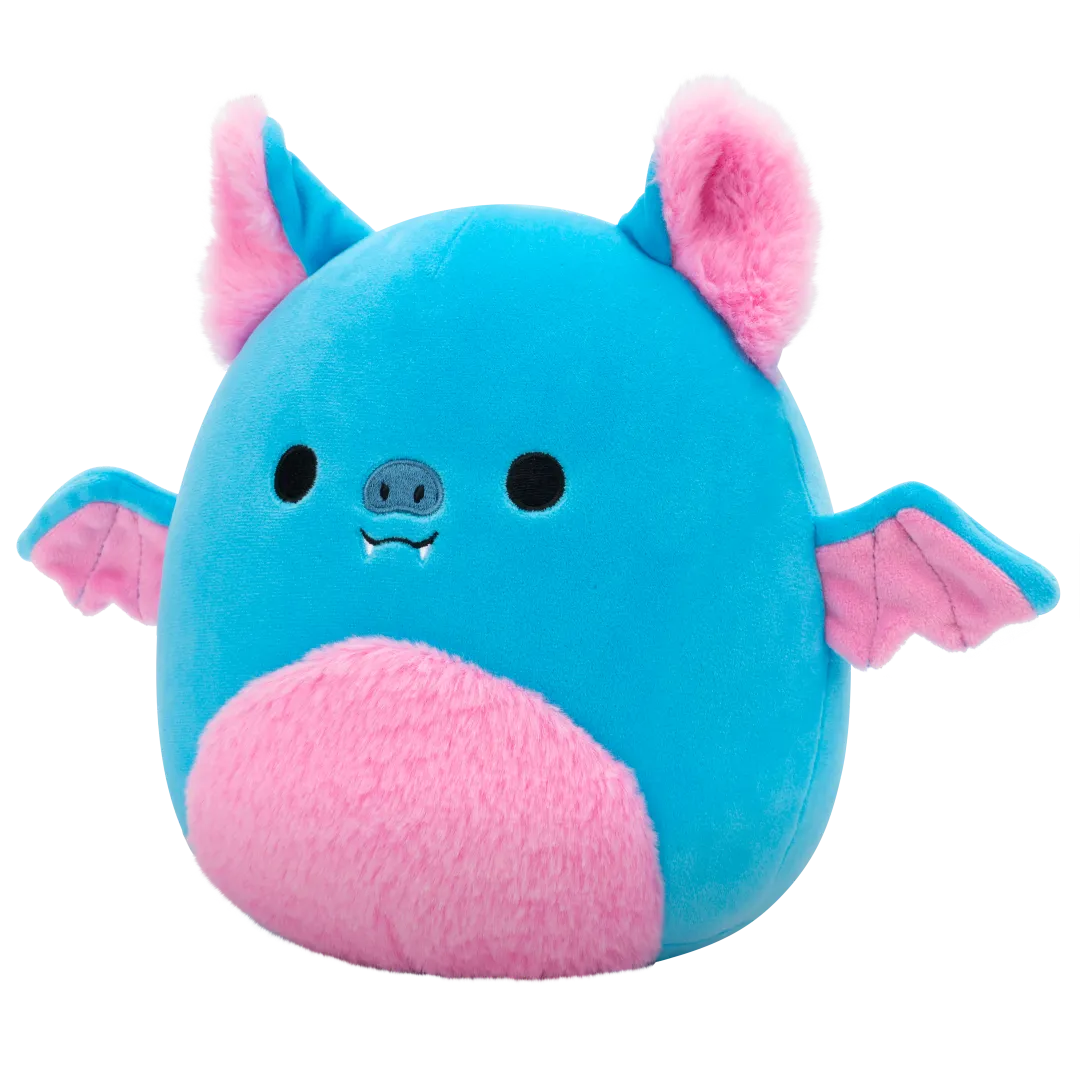 Squishmallows Boyle el Murciélago de la Fruta Azul con la Barriga Rosa, 20 cm - Image 2