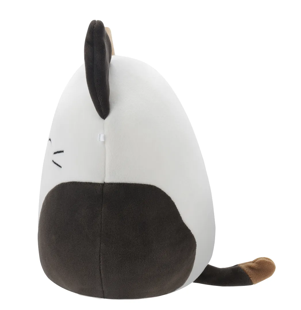 Squishmallows Cam el Gato marrón y blanco, 20 cm - Image 2