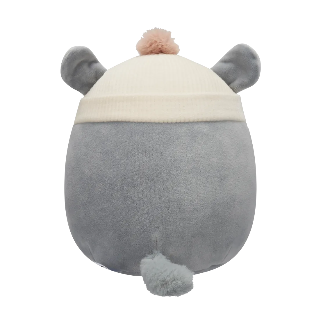 Squishmallows Camilo, La Chinchilla Gris Con Gorro Beige, 20 cm - Image 2