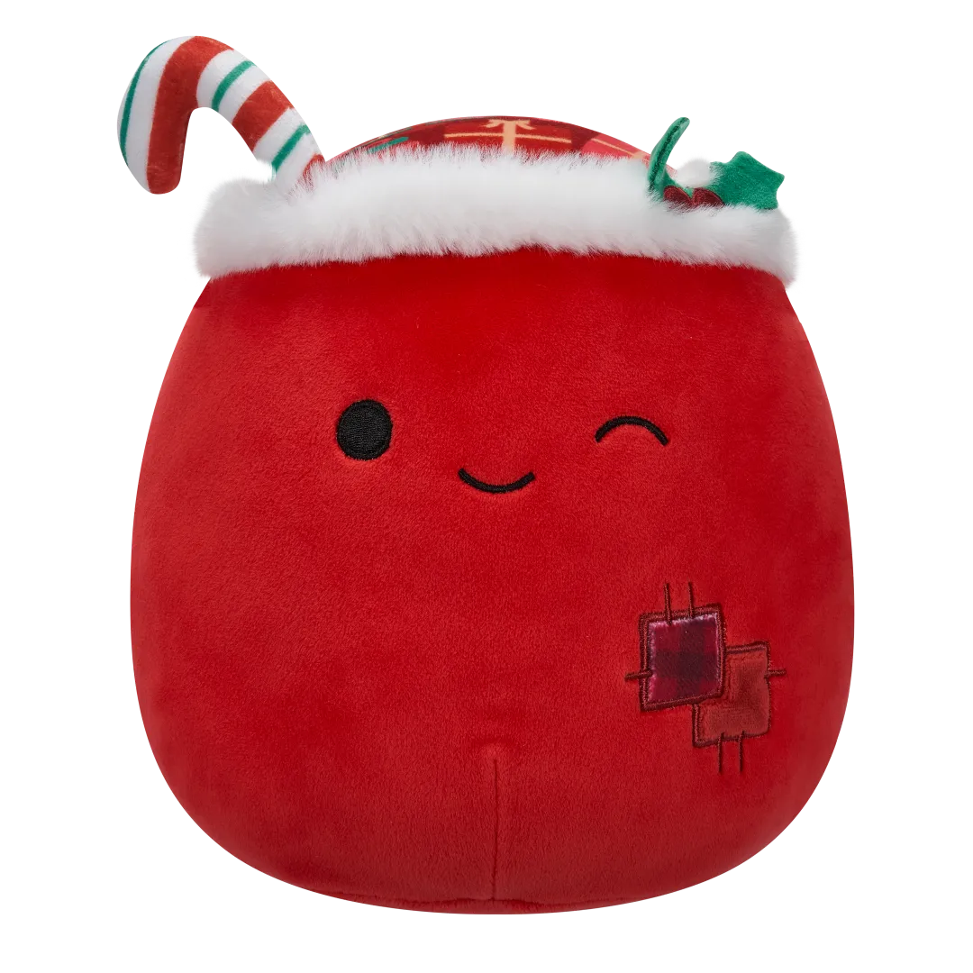 Squishmallows Carrie, El Saco De Regalos Con Parche Y Guiño, 20 cm
