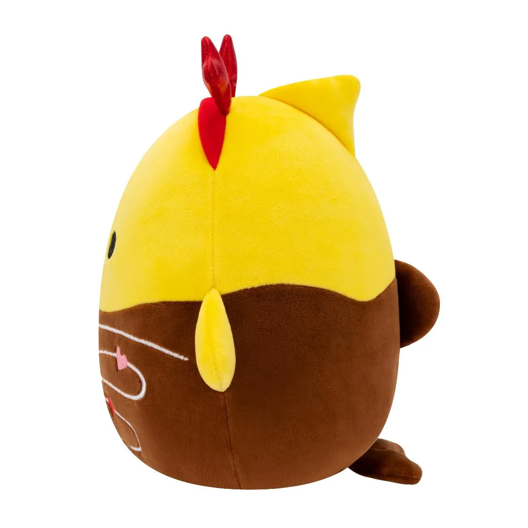 Squishmallows Chandler el Tiburón Amarillo Bañado en Chocolate, 20 cm - Image 3