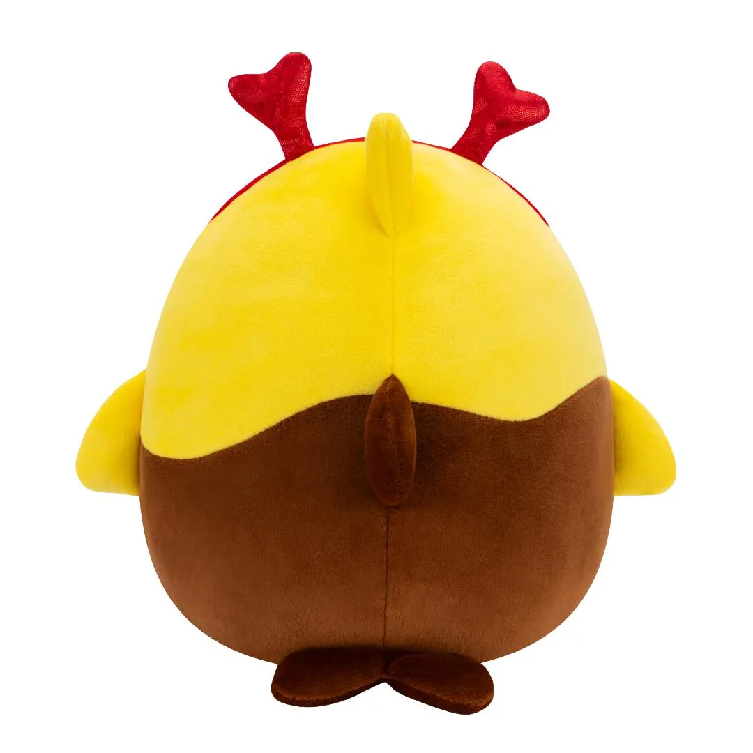 Squishmallows Chandler el Tiburón Amarillo Bañado en Chocolate, 20 cm - Image 4