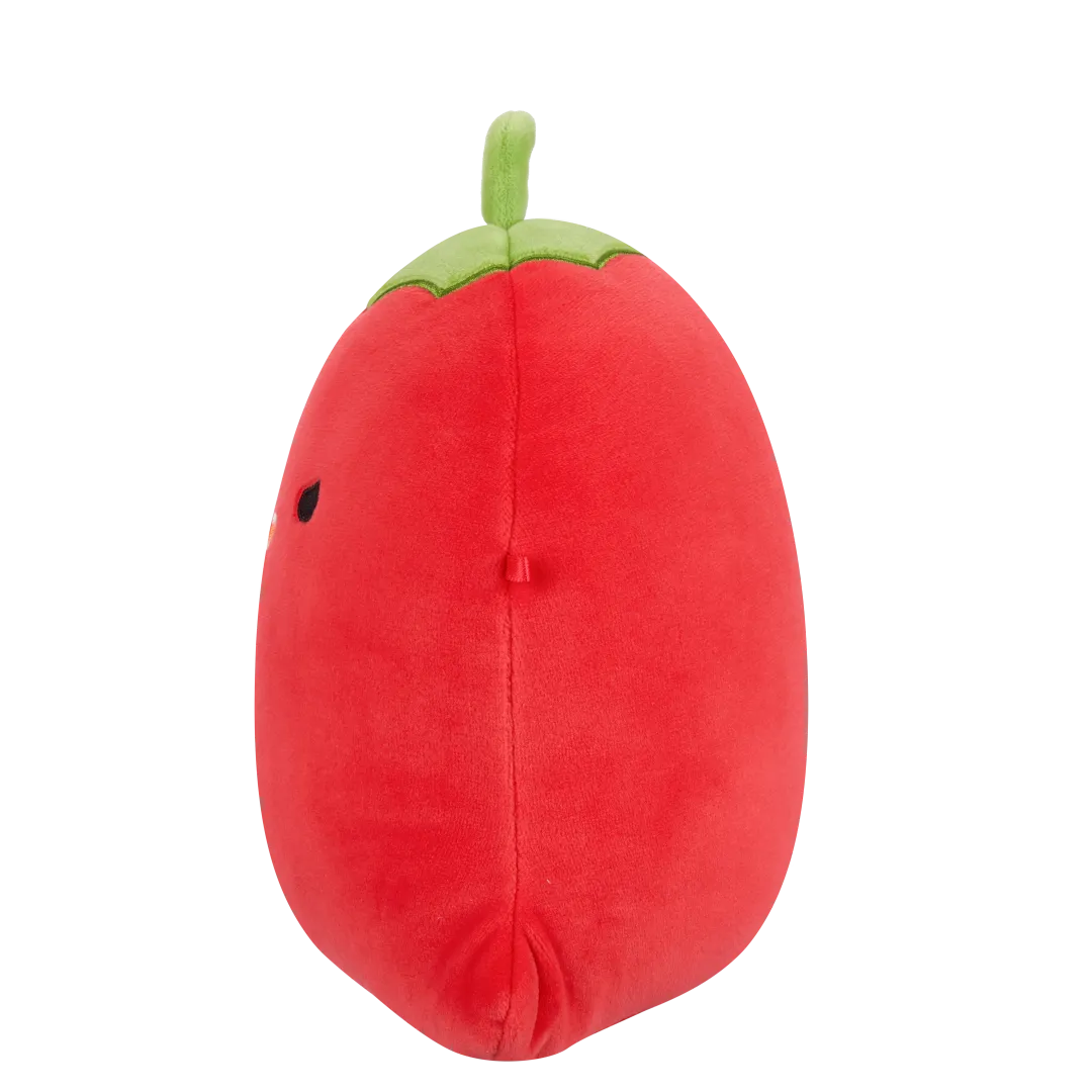 Squishmallows Christo el Pimiento Rojo Picante con Mirada Traviesa, 20 cm - Image 2