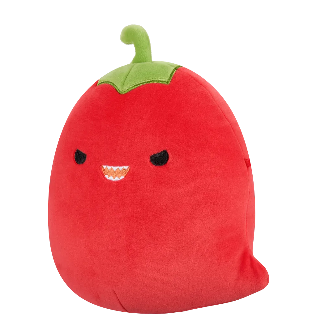Squishmallows Christo el Pimiento Rojo Picante con Mirada Traviesa, 20 cm - Image 4