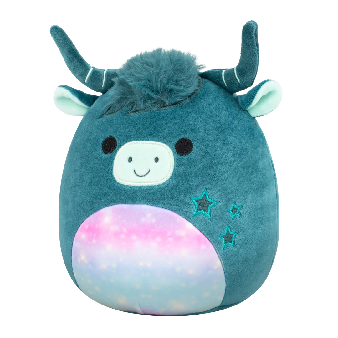 Squishmallows Clark, la vaca Highland verde, 13 cm - Image 4