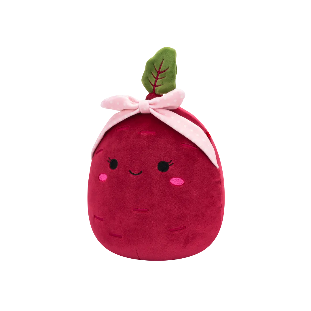 Squishmallows Claudia la Remolacha Morada con Diadema Rosa, 20 cm - Image 3