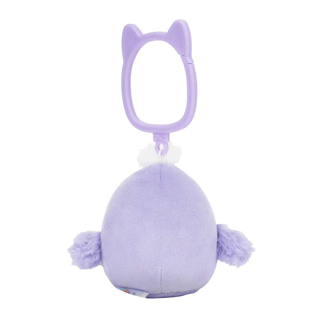 Squishmallows llavero Daquarius, el pato morado, 9 cm - Image 2