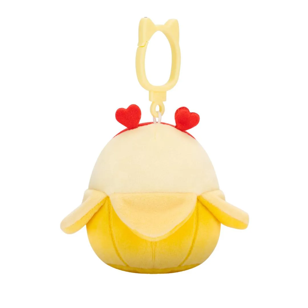 Squishmallows Clip-On Junie el Plátano Amarillo que Guiña el Ojo, 9 cm - Image 4