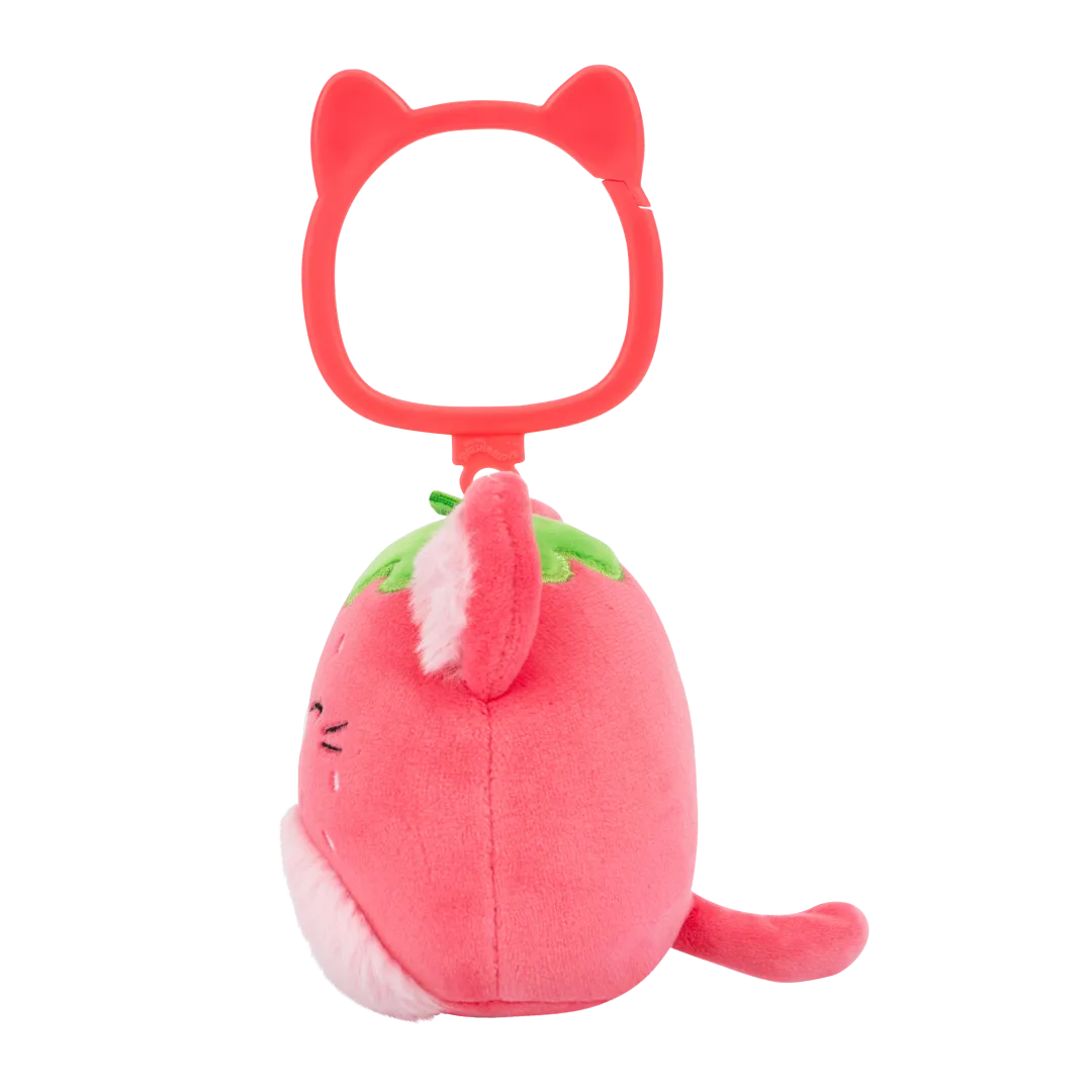 Squishmallows llavero Olma, la gata fresa, 9 cm - Image 4