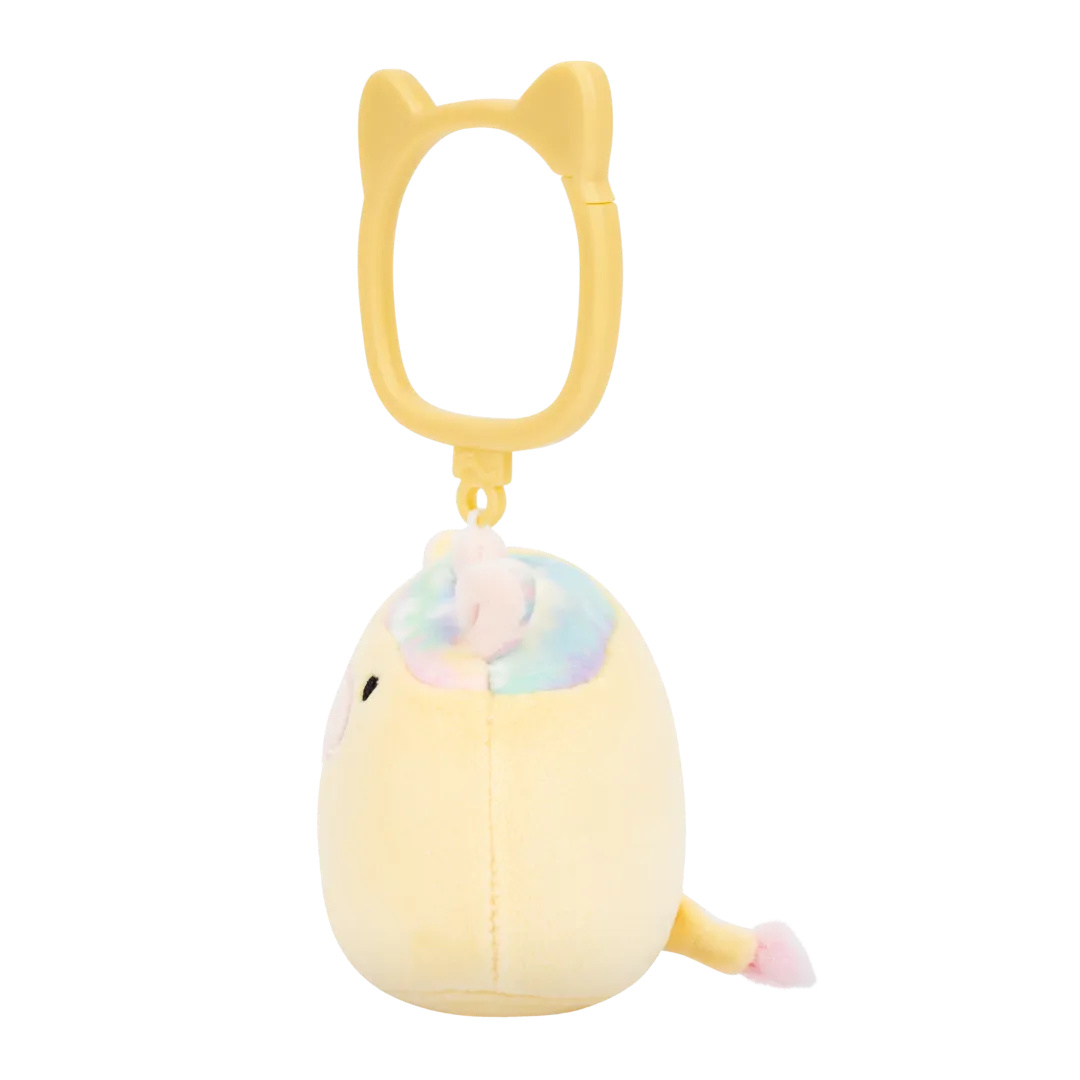 Squishmallows llavero Rina, la vaca con manchas tie-dye, 9 cm - Image 4