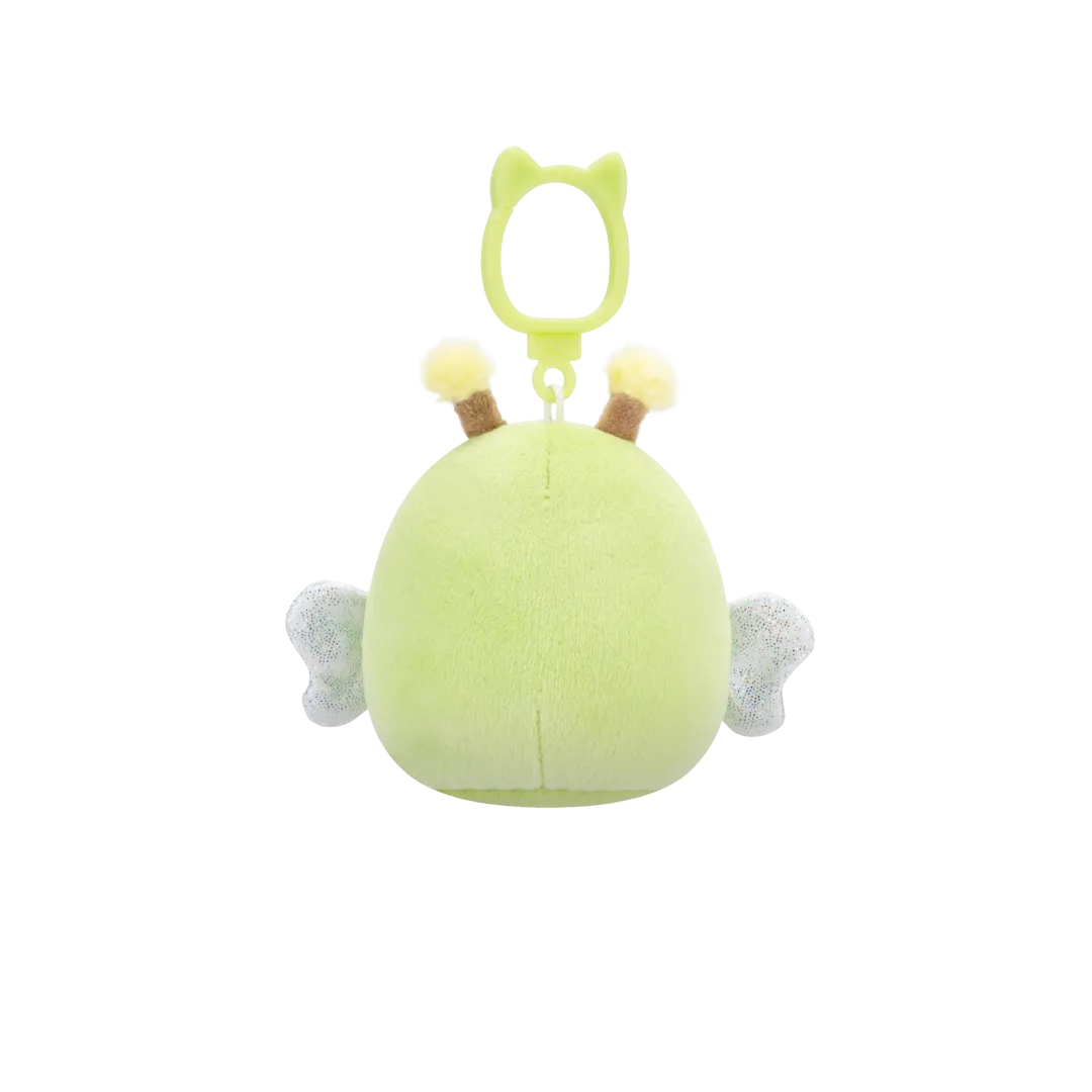 Squishmallows Clip-On Sybil la Abeja Verde, 9 cm - Image 2