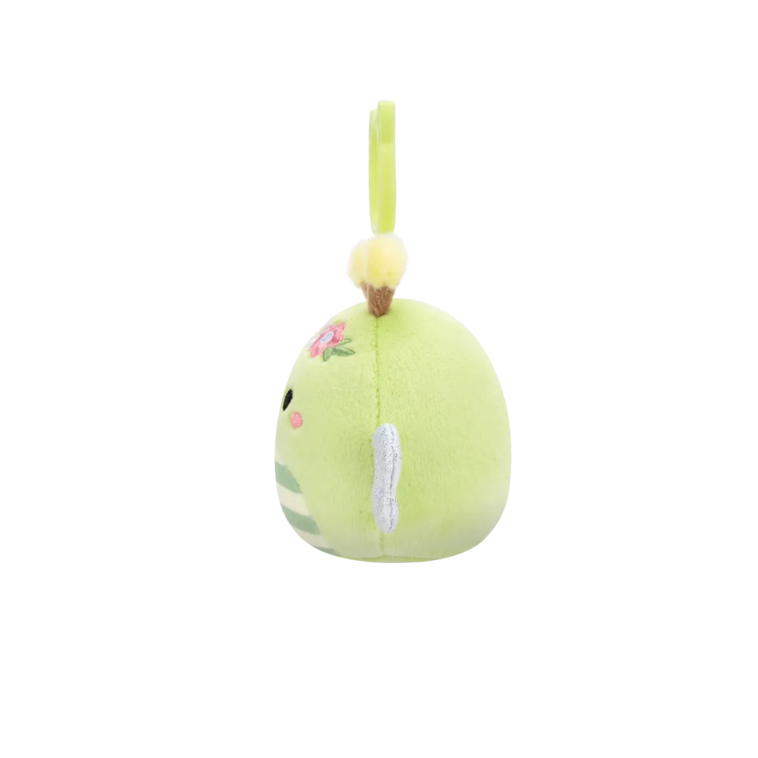 Squishmallows Clip-On Sybil la Abeja Verde, 9 cm - Image 3
