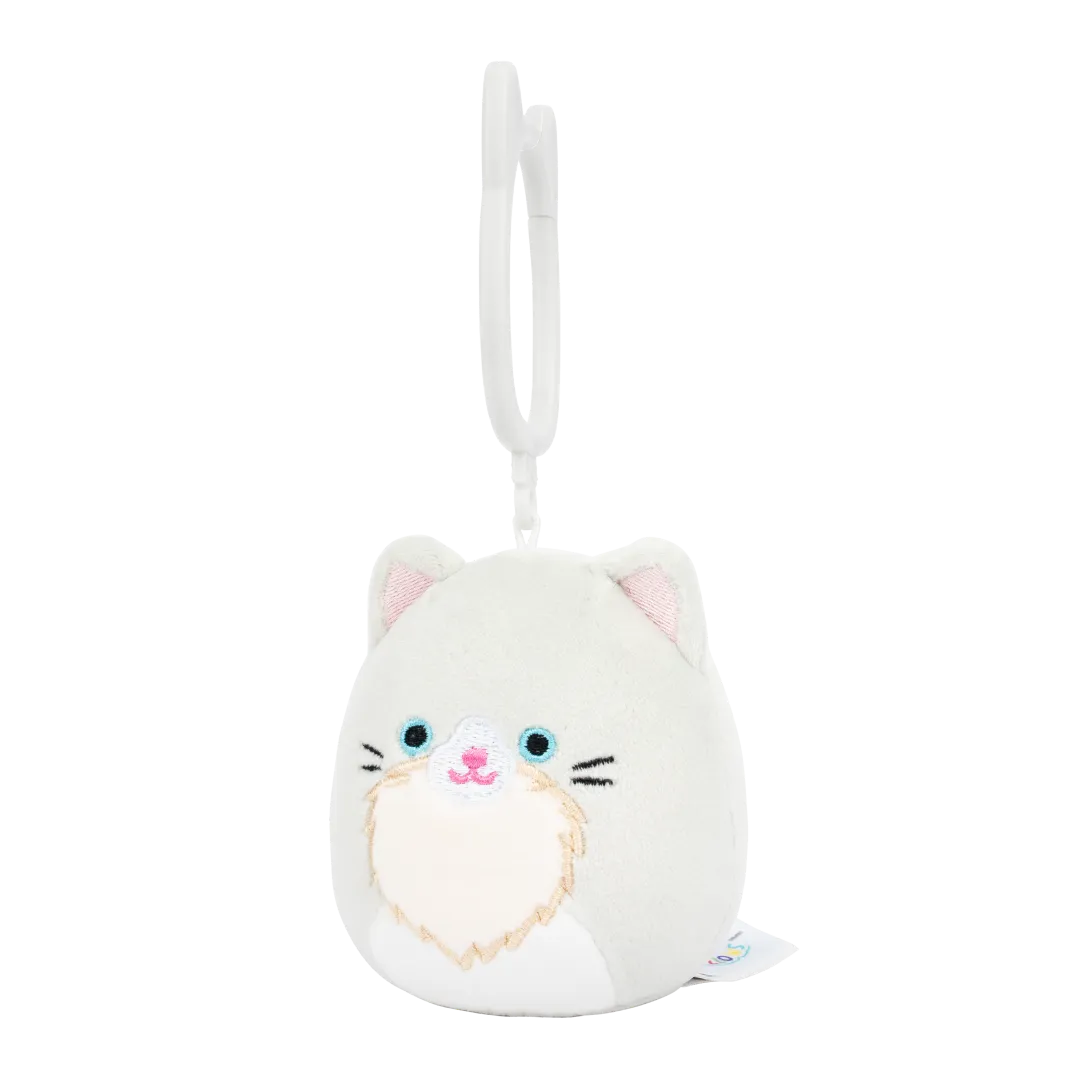 Squishmallows llavero Zachariah, el gato angora, 9 cm - Image 2