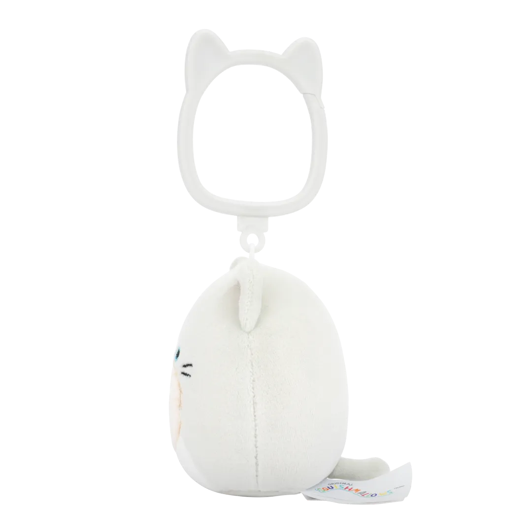 Squishmallows llavero Zachariah, el gato angora, 9 cm - Image 3