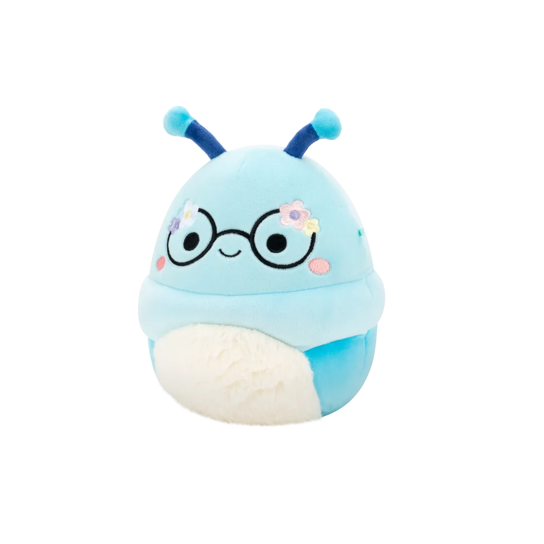 Squishmallows Cordelia la Ratita de Biblioteca Azul con Flores en las Gafas, 20 cm - Image 2