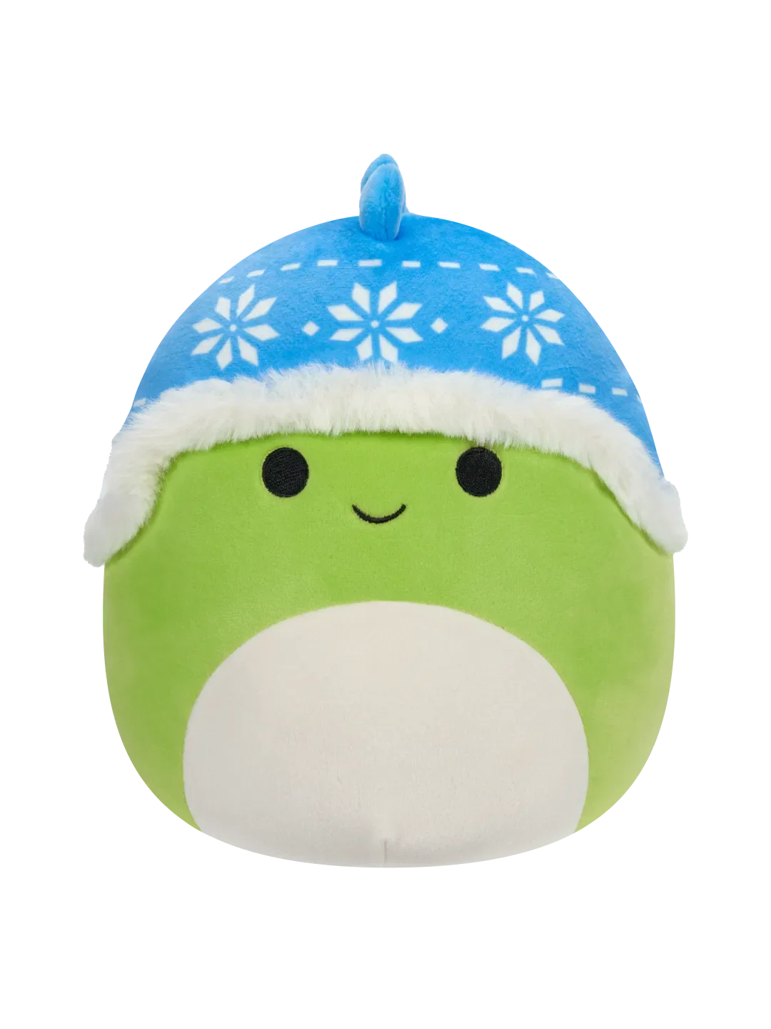 Squishmallows Danny el Dinosaurio Verde con Sombrero Azul, 20 cm