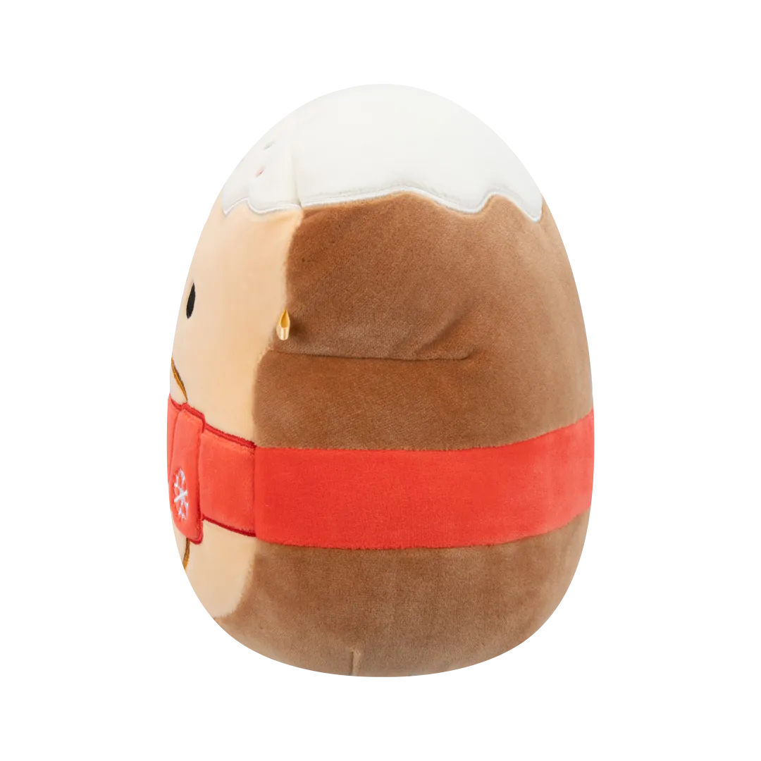 Squishmallows Davey, La Tostada De Rollo De Canela Con Bufanda Roja, 20 cm - Image 2