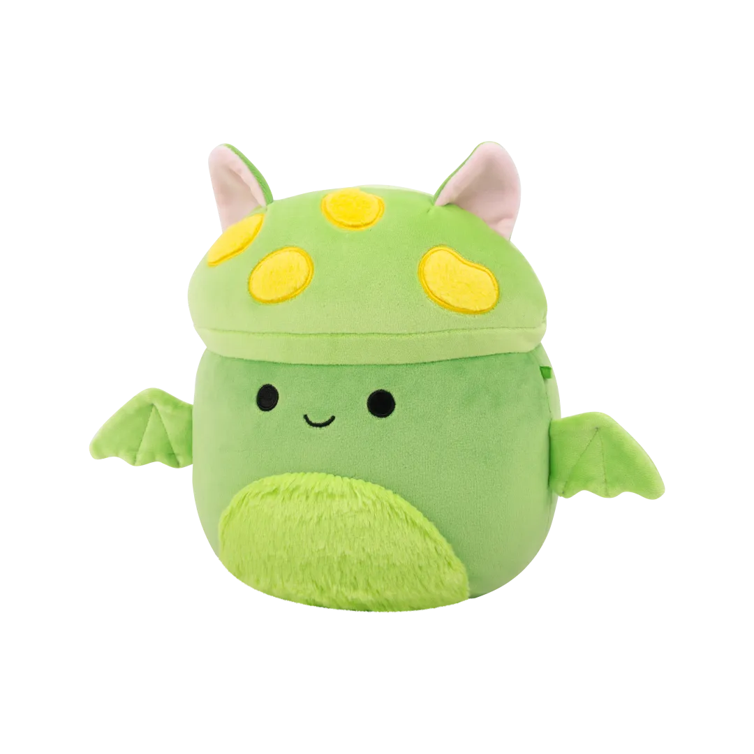 Squishmallows Earling, El Murciélago Hongo Verde Neón, 30 cm - Image 4