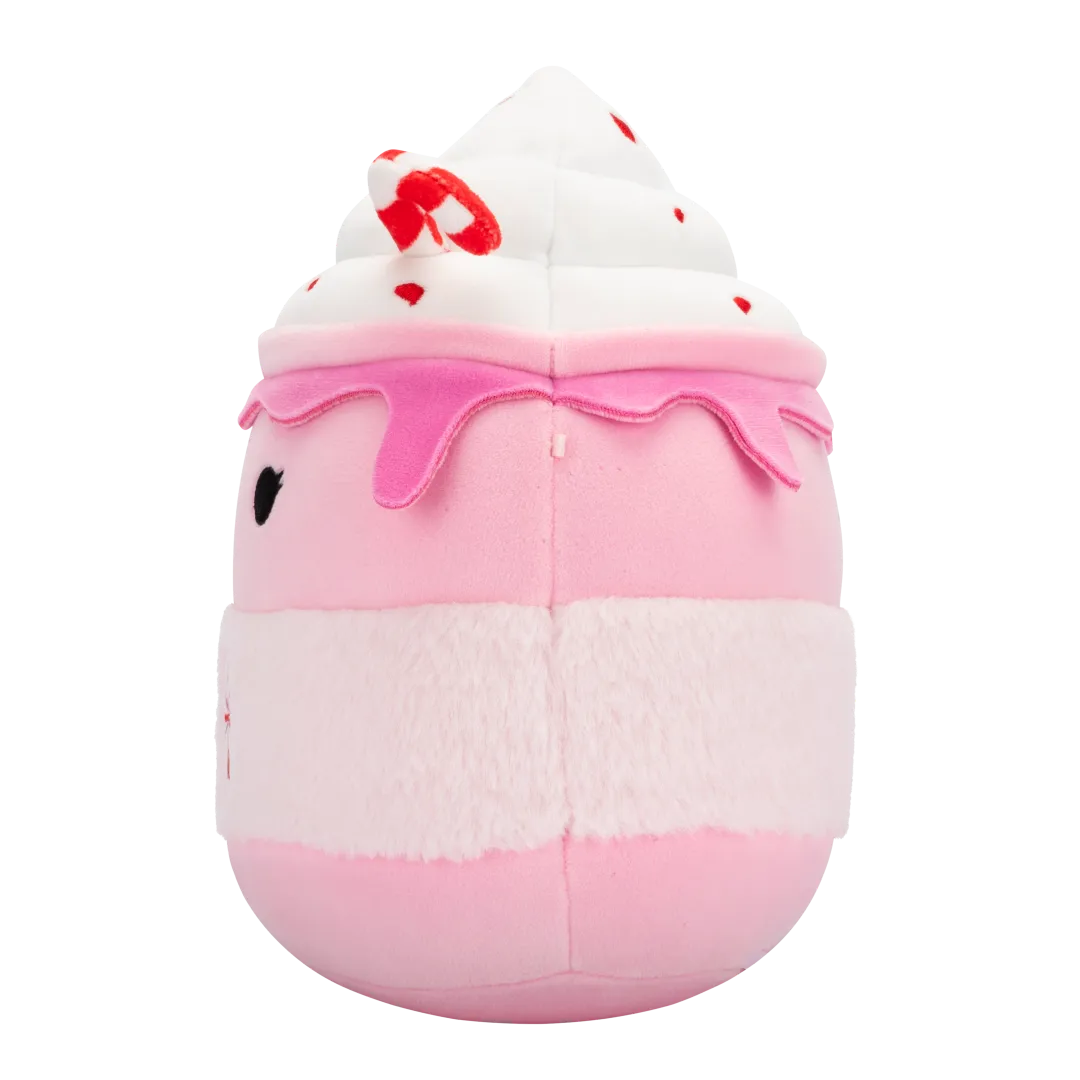 Squishmallows Ethel la Taza de Chocolate Caliente Rosa con Bastón de Caramelo, 20 cm - Image 3