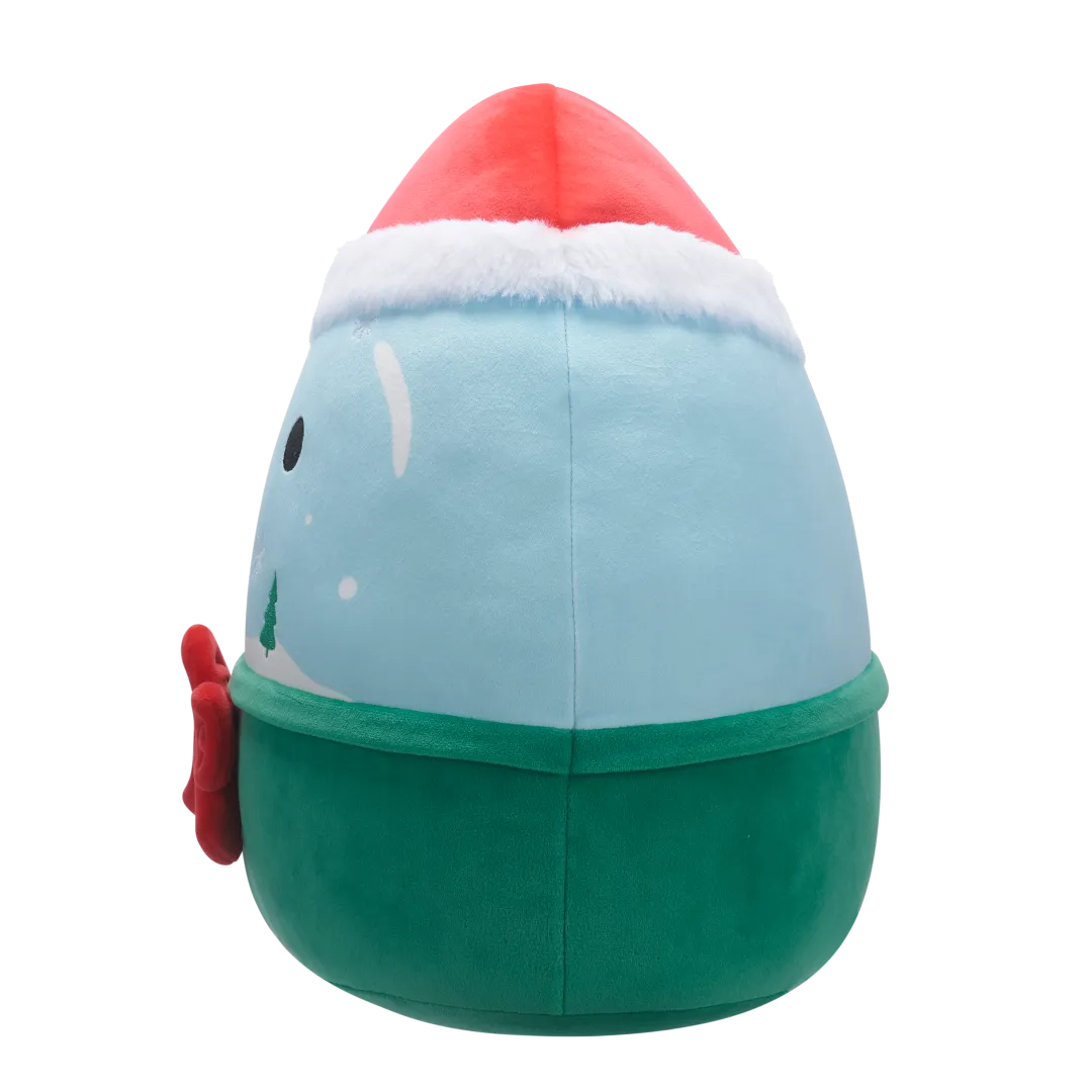 Squishmallows Ezekiel, La Bola De Nieve Navideña, 20 cm - Image 4