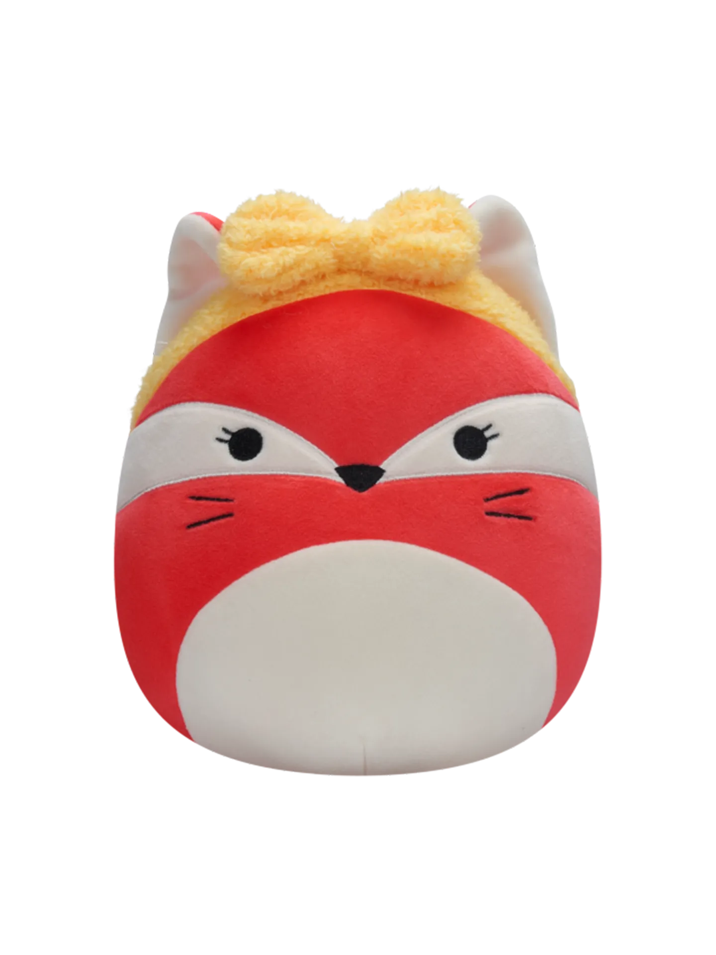 Squishmallows Fifi, el Zorro Rosa con Diadema Amarilla, 20 cm