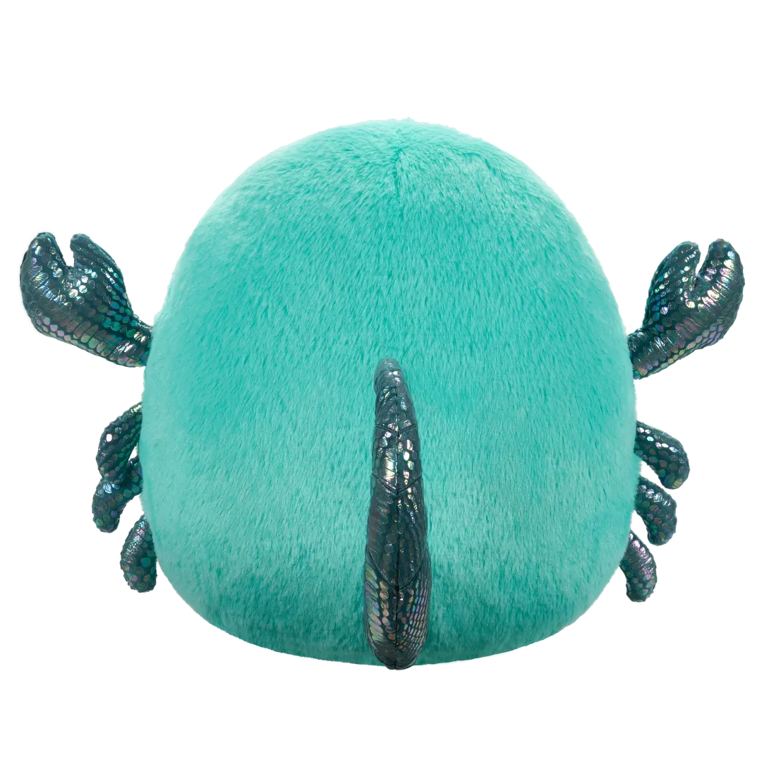 Squishmallows Fuzzamallows Carpio el Escorpión Verde Azulado, 30 cm - Image 4