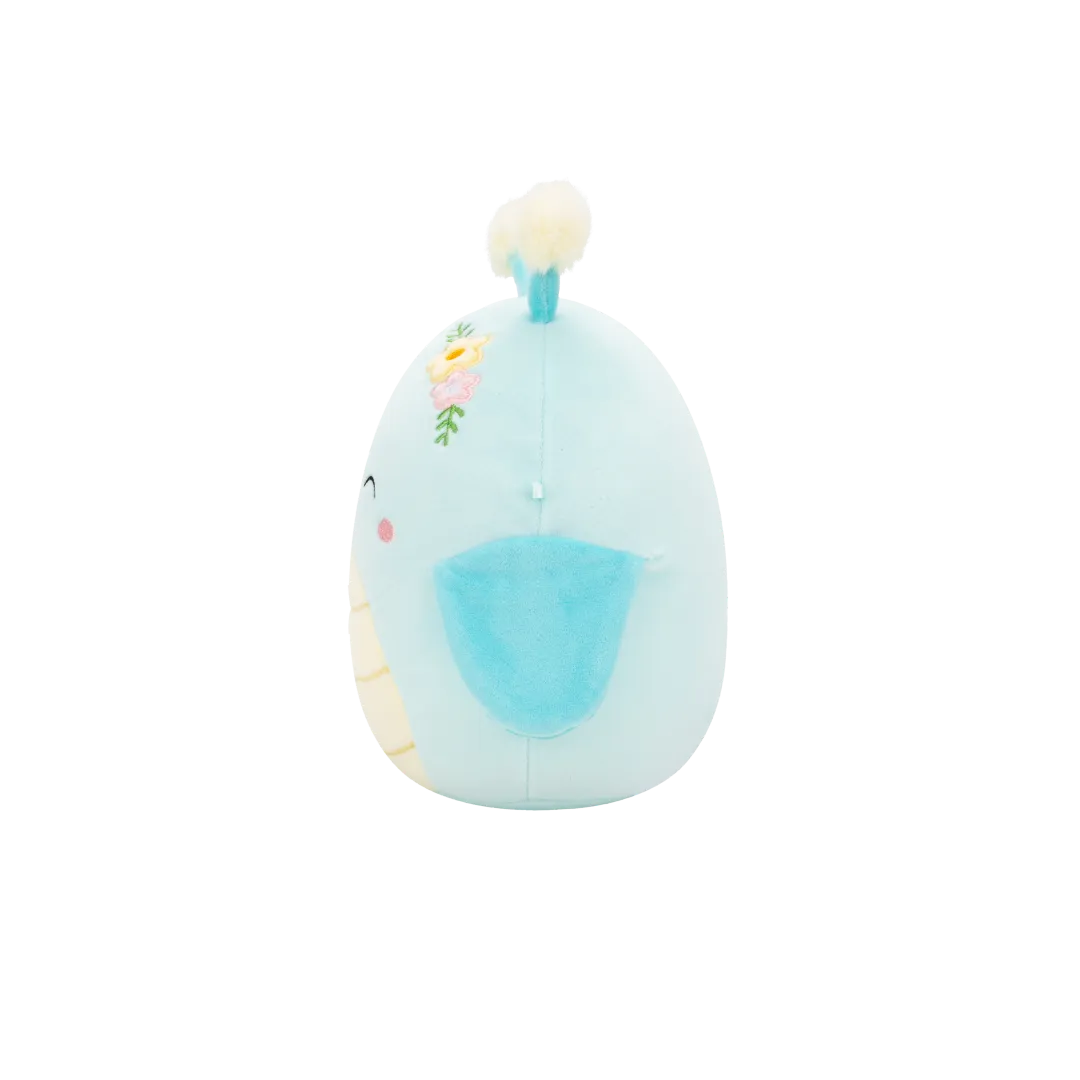 Squishmallows Giles el Saltamontes Azul Guiñando un Ojo con Flores, 20 cm - Image 4