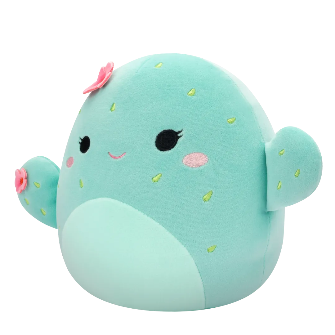 Squishmallows Graciela el Cactus Barril con Flores Rosas, 20 cm - Image 2
