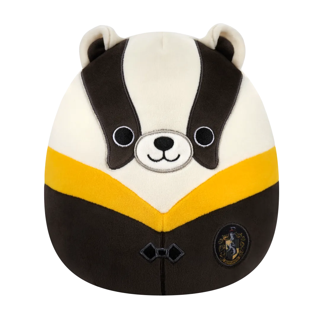 Squishmallows Harry Potter - Tejón de Hufflepuff, 20 cm