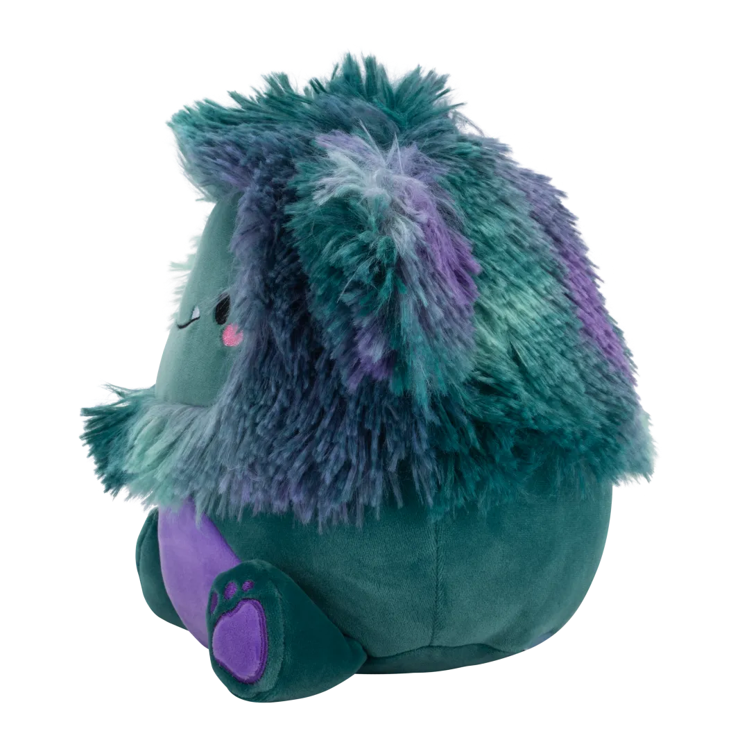 Squishmallows JT el Pies Grandes Verde Azulado con Barriga Morada, 20 cm - Image 2