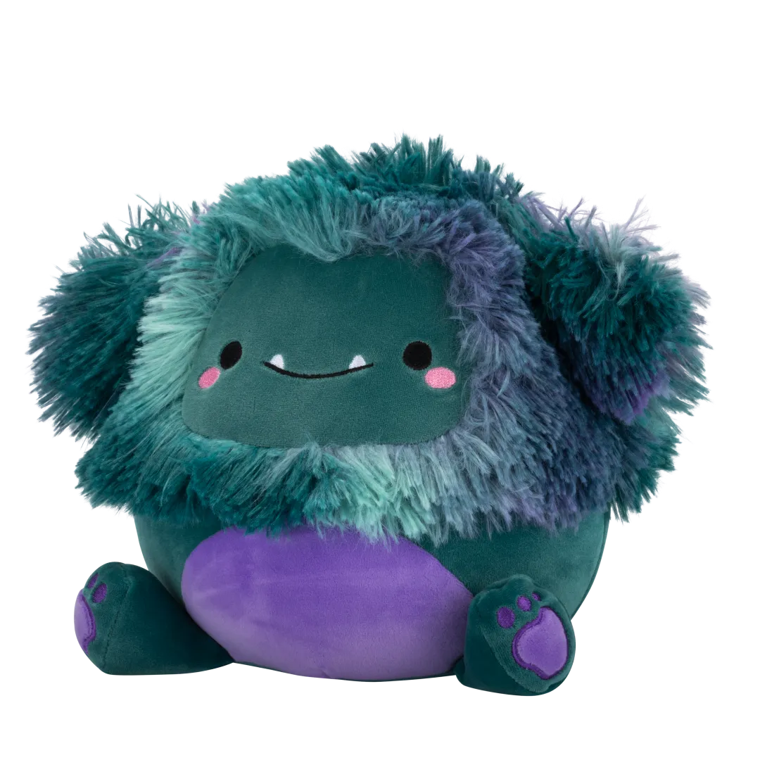 Squishmallows JT el Pies Grandes Verde Azulado con Barriga Morada, 20 cm - Image 4