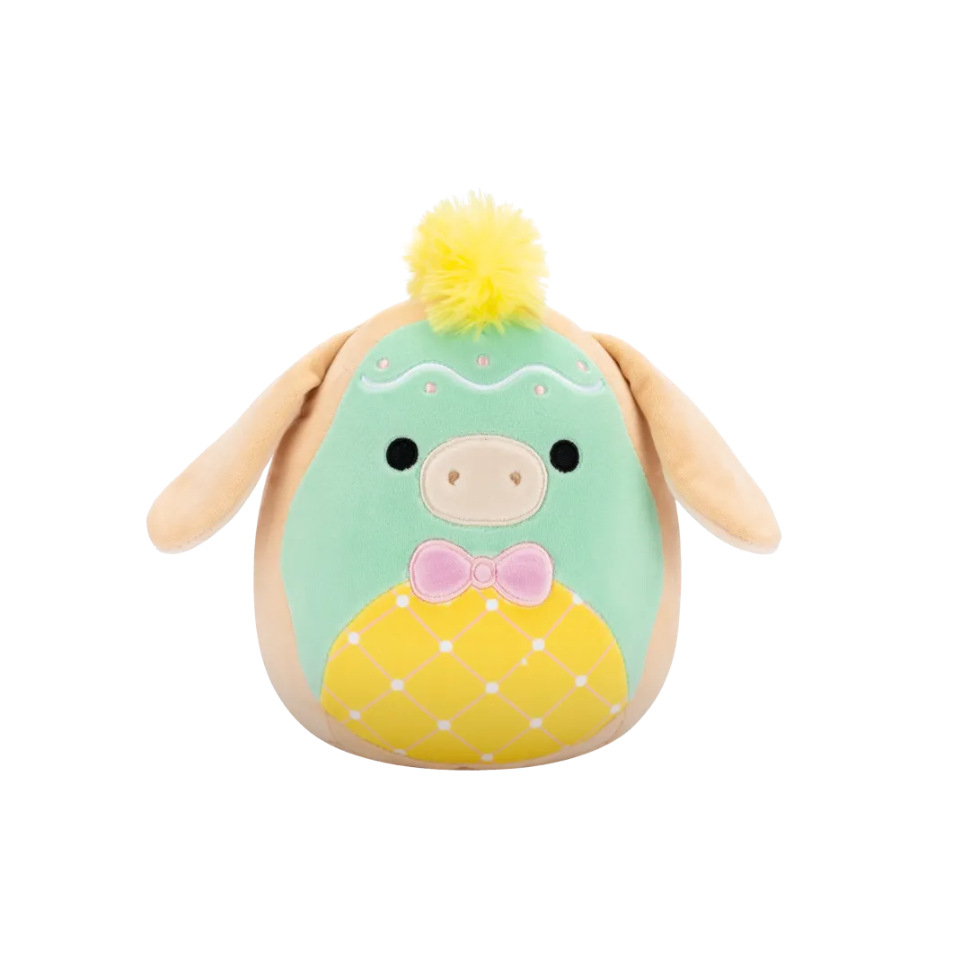 Squishmallows Kepler el Asno Galleta, 20 cm