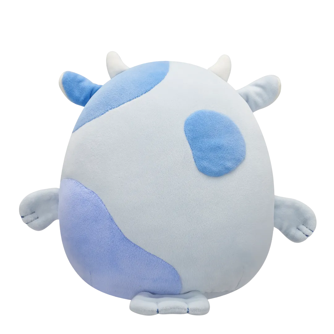Squishmallows Mahalo, La Vaca Marina Azul Con Motas, 20 cm - Image 3