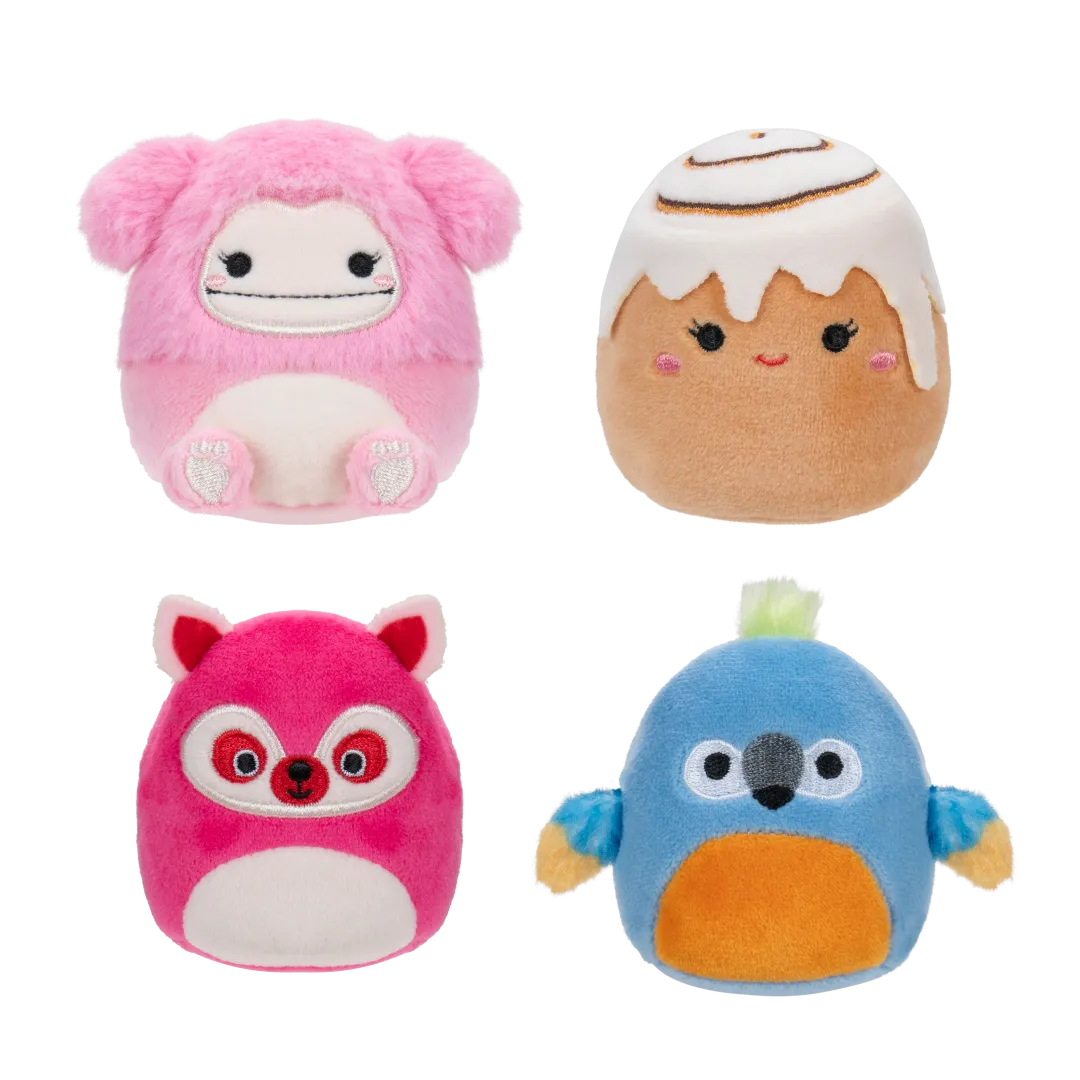 Squishmallows Micromallows Pack de 4 - Chanel, Brina, Lucia, Tenise - Image 7