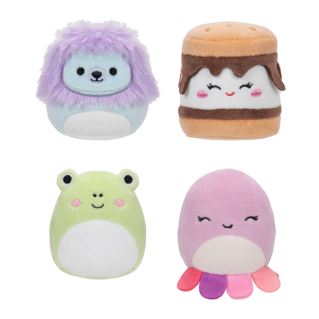 Squishmallows Micromallows Pack de 4 - Wendy, Jeanne, Carmelita, Lucia - Image 2