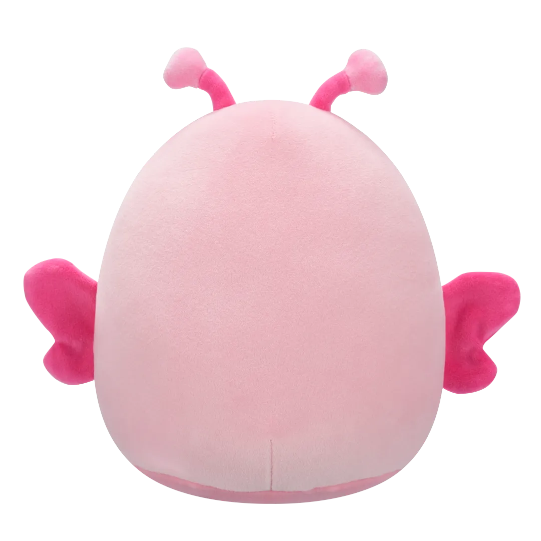 Squishmallows Mogo la Mariposa Rosa con Flor de Sakura en la Tripa, 20 cm - Image 2