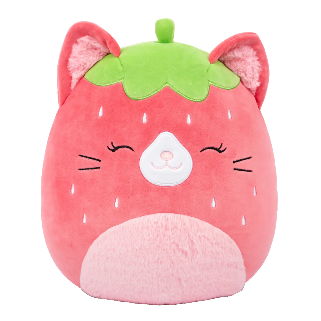 Squishmallows Olma, la gata fresa, 13 cm